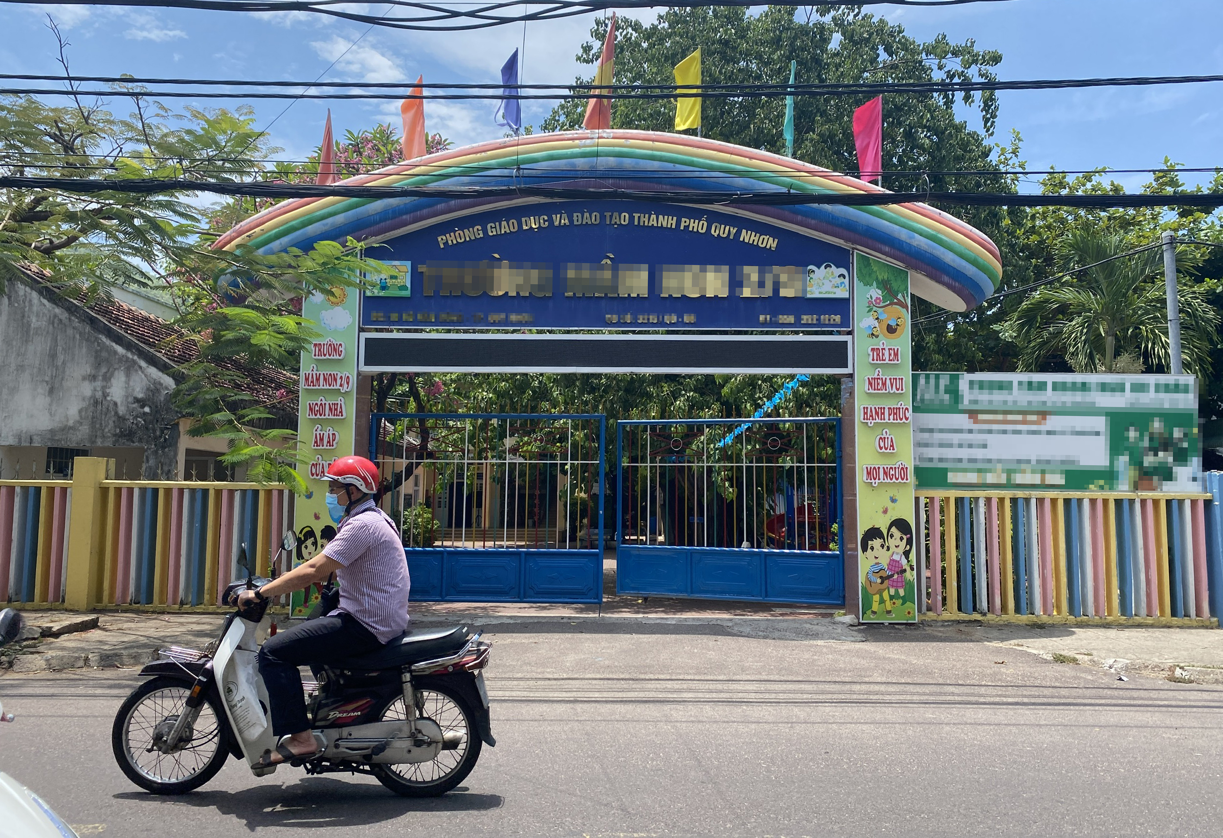 Một trường mầm non trên địa bàn TP.Quy Nhơn (Bình Định)