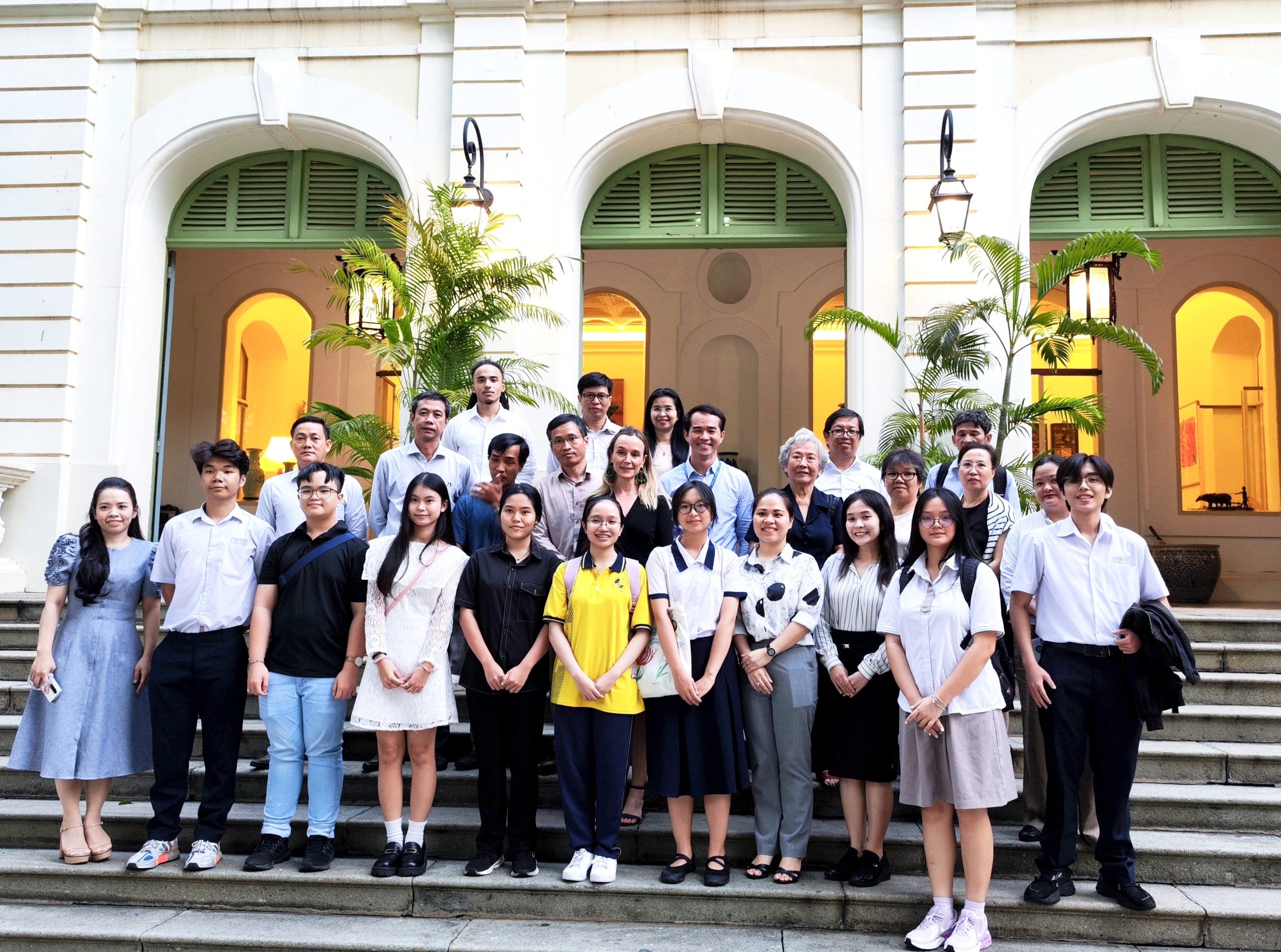 Các bạn học sinh Việt Nam sẽ có dịp thực hành tiếng Pháp với bạn bè đồng trang lứa của Campuchia và Lào