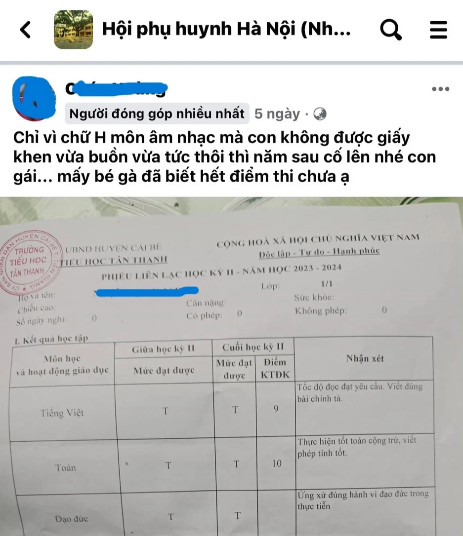 Con được 9, 10 điểm vẫn không 'xuất sắc': Áp lực thành tích từ chính phụ huynh?- Ảnh 1.