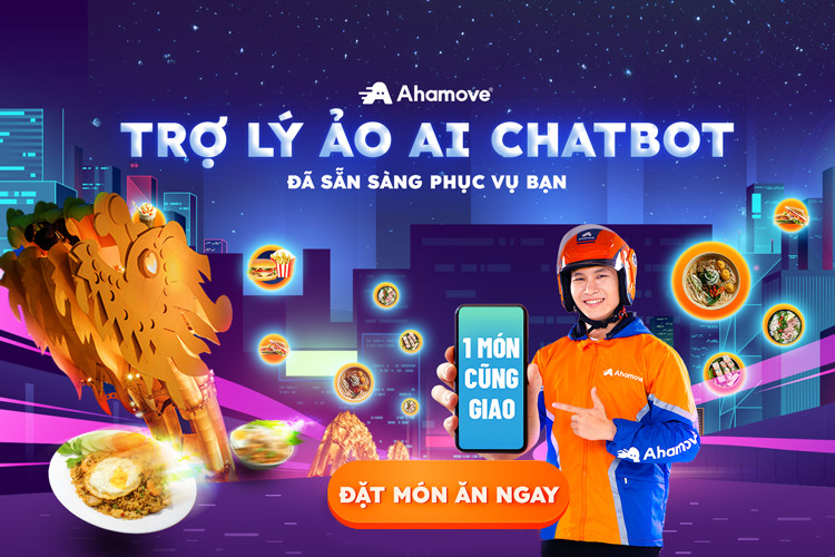 Cộng đồng ẩm thực hào hứng trải nghiệm công nghệ trợ lý ảo của Ahamove