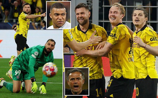 Dortmund thắng tối thiểu trước PSG ở lượt đi bán kết Champions League