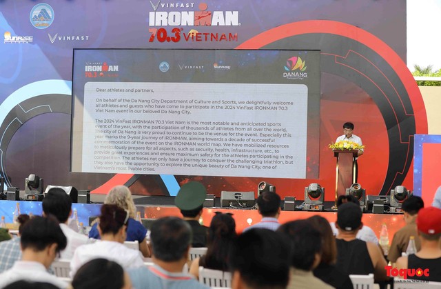 Gần 3.000 vận động viên tham gia cuộc đua VinFast IRONMAN 70.3  - Ảnh 1.