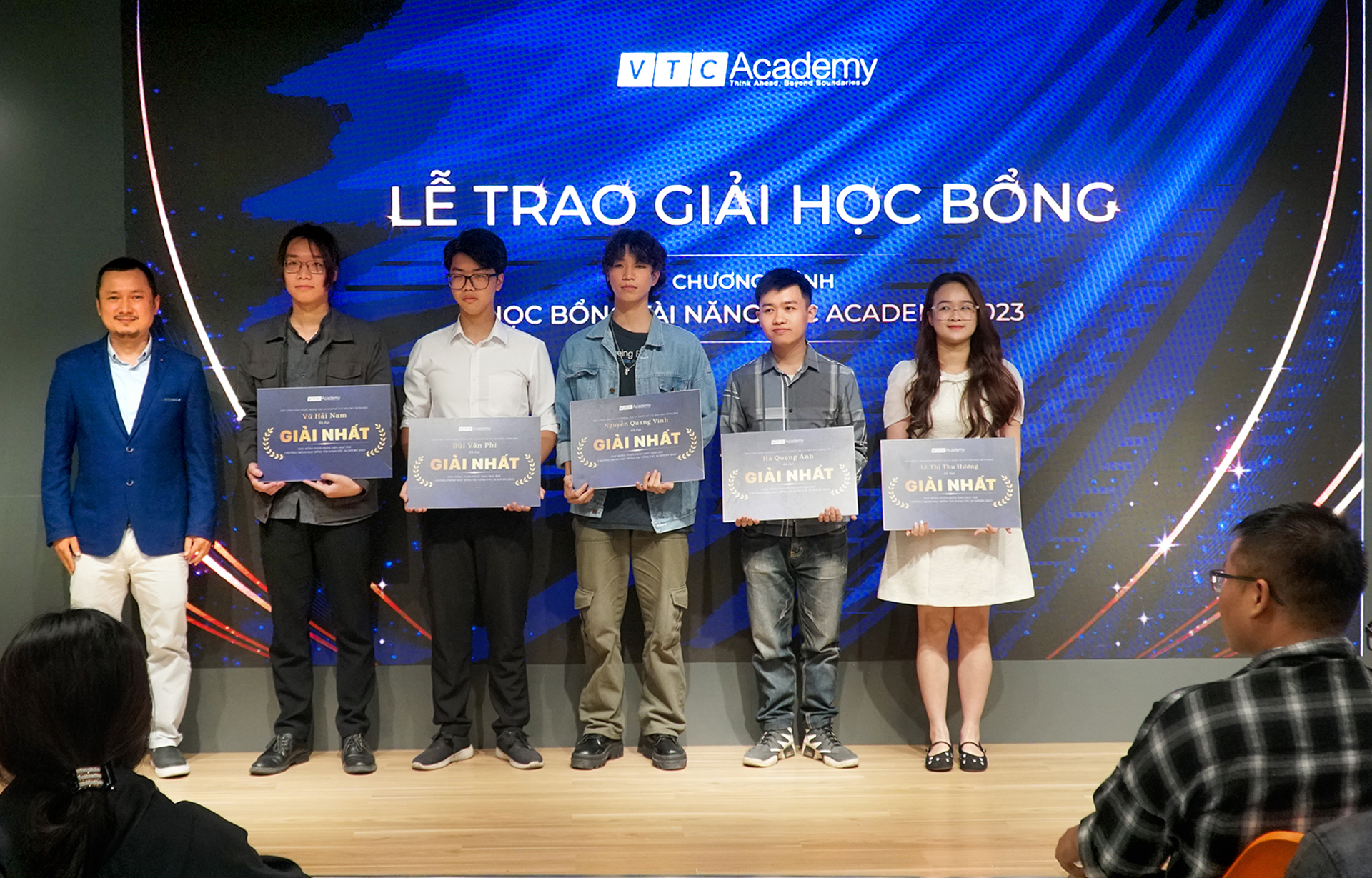 Buổi trao Học bổng Tài năng VTC Academy năm 2023 Buổi trao Học bổng Tài năng VTC Academy năm 2023