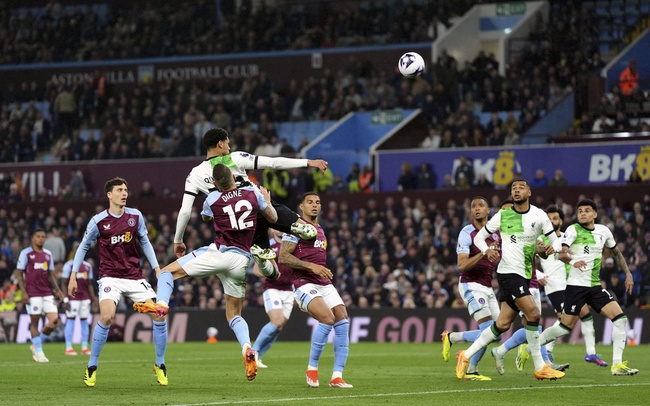 Liverpool chia điểm kịch tính với Aston Villa tại vòng 37 Ngoại hạng Anh