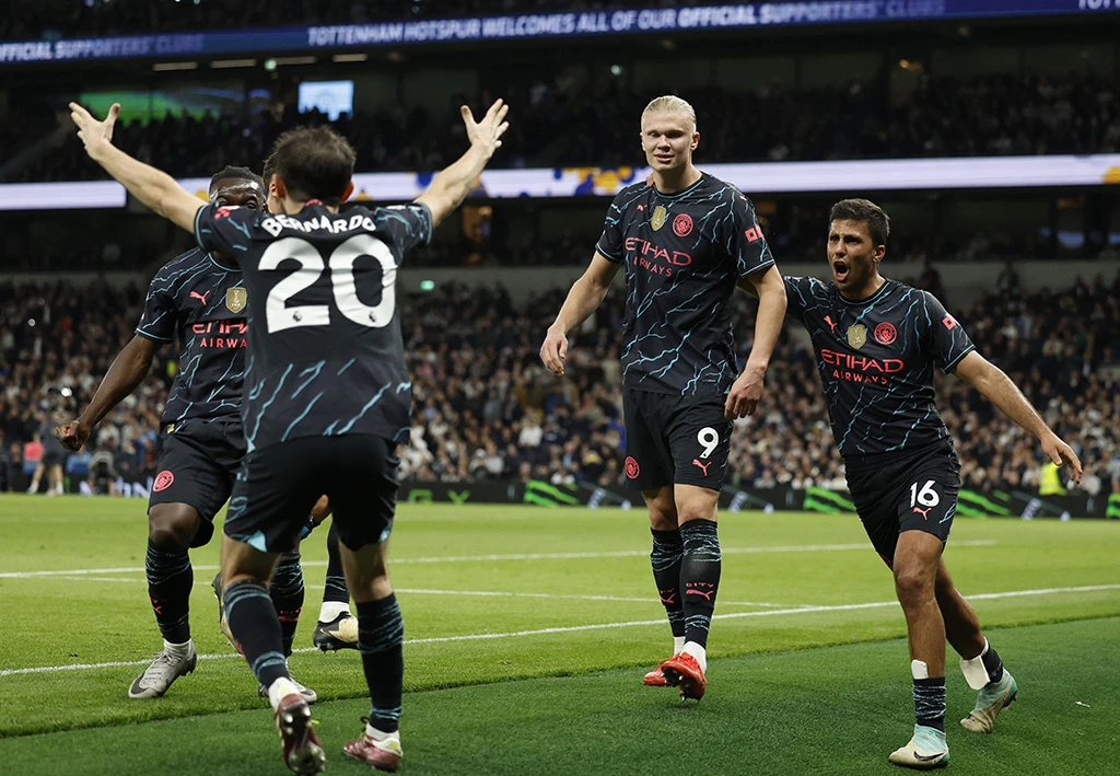Man.City sắp làm nên lịch sử của Ngoại hạng Anh Man.City sắp làm nên lịch sử của Ngoại hạng Anh