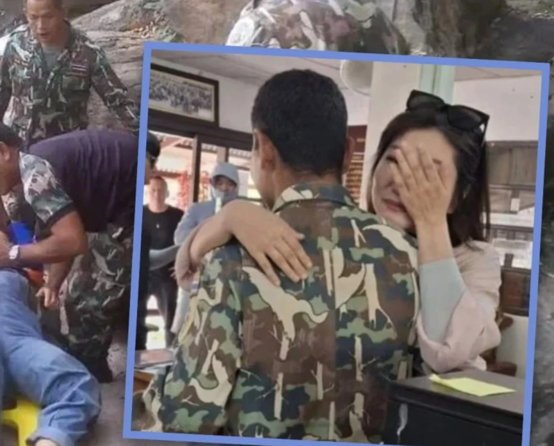 Mẹ con du khách Trung Quốc bị chồng đẩy xuống vực sâu quay lại Thái Lan để tạ ơn