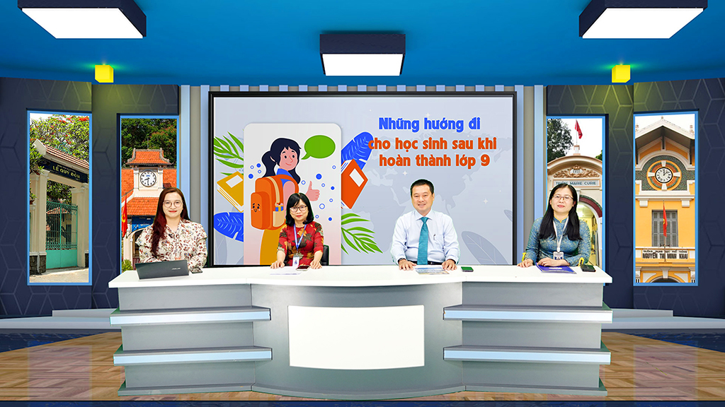 Các chuyên gia đưa ra nhiều thông tin để phụ huynh, học sinh lựa chọn hướng đi sau khi kết thúc giai đoạn THCS