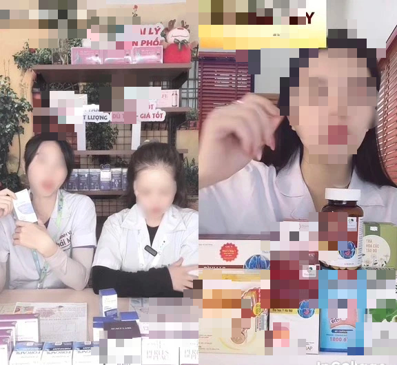 Livestream bán thực phẩm chức năng tràn lan trên mạng xã hội