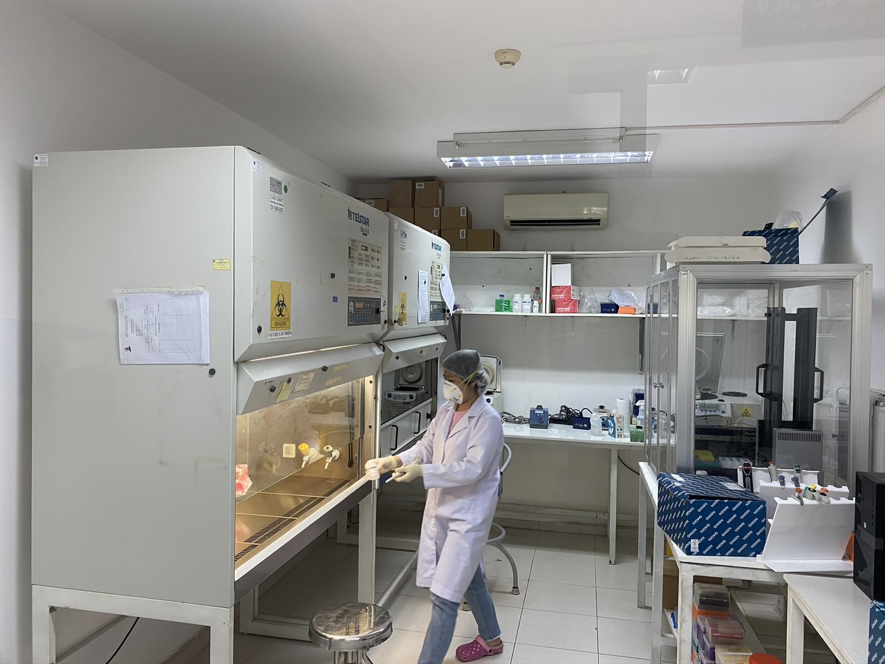 Phòng xét nghiệm Viện Pasteur TP.HCM