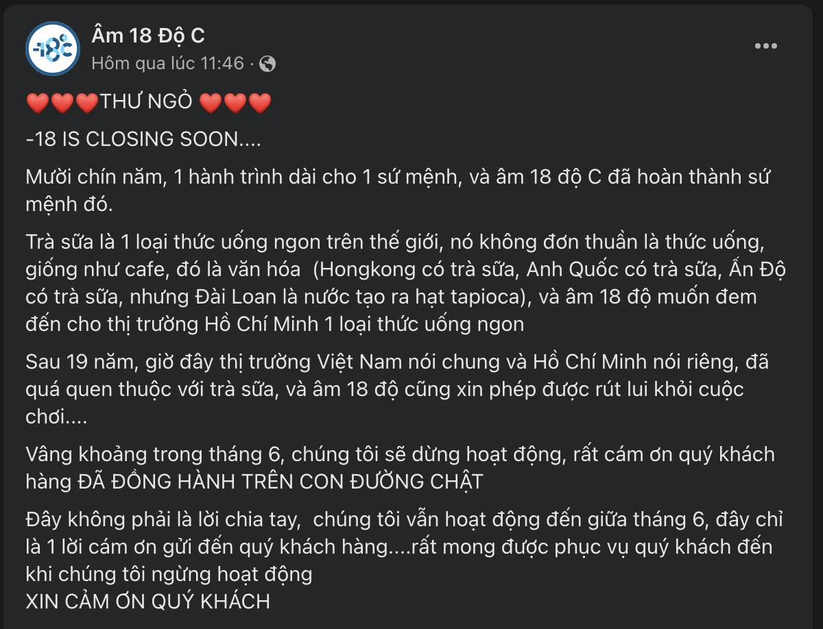 Trà sữa thời thương nhớ 7X - 8X ở TP.HCM đóng cửa: Khách kín ngày cuối, quán không nhận thêm