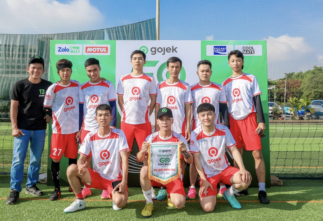 Gojek tổ chức giải bóng đá gắn kết cộng đồng tài xế- Ảnh 2.