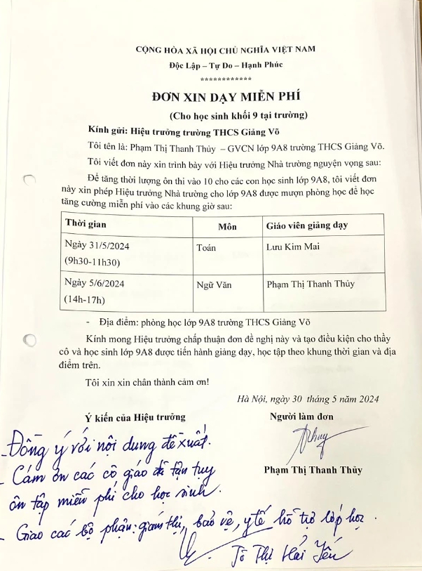 Thầy cô Hà Nội nhắn nhủ yêu thương tới học trò trước kỳ thi vào lớp 10- Ảnh 6.