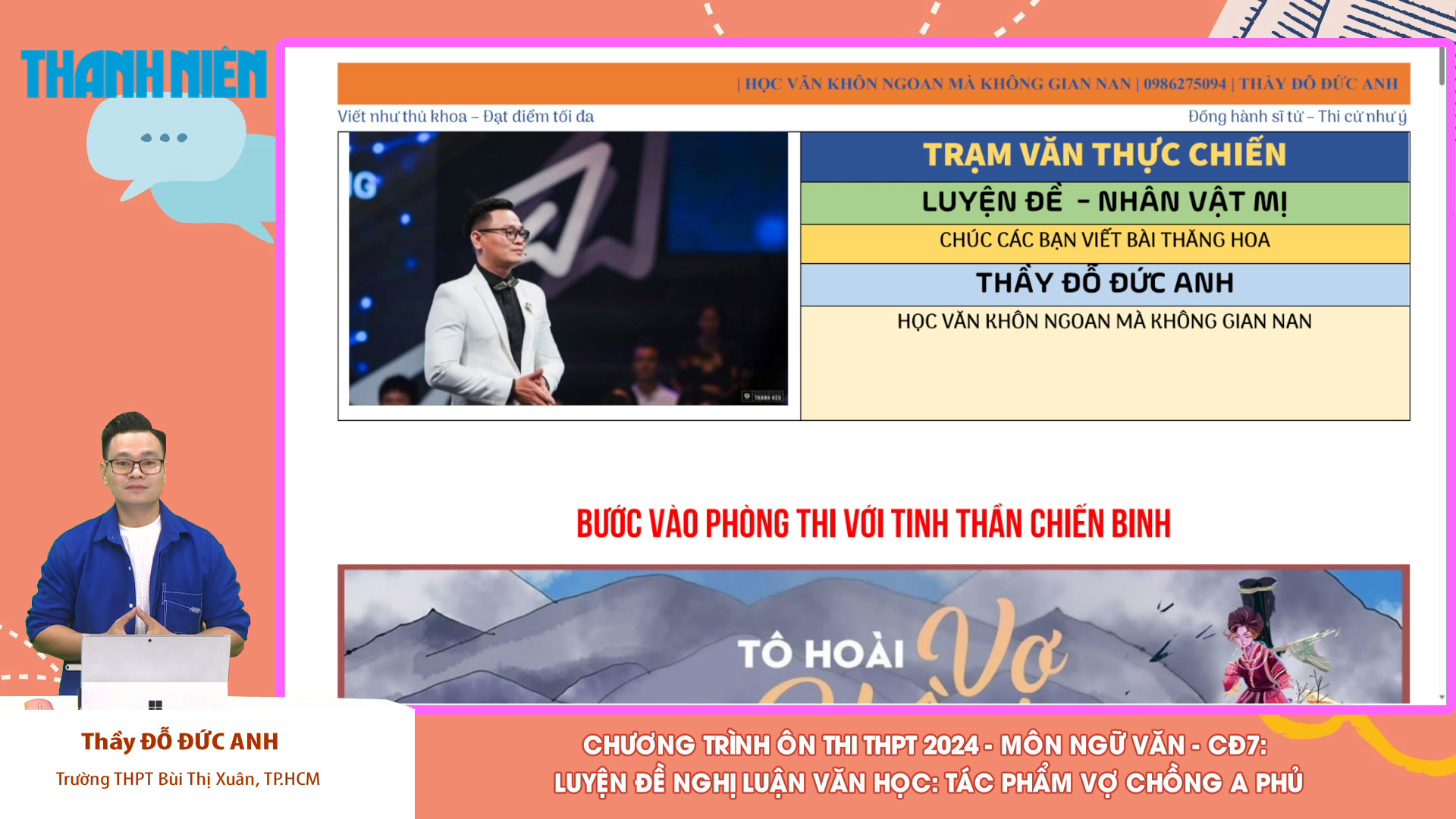 Bí quyết ôn thi tốt nghiệp THPT đạt điểm cao: 'Thực chiến' đề nghị luận văn học- Ảnh 1.
