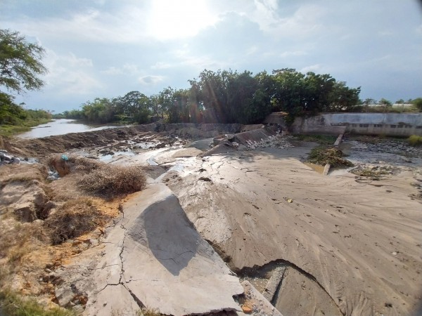 Ninh Thuận: Tập trung khắc phục vụ vỡ đập dâng trên Sông Lu 2