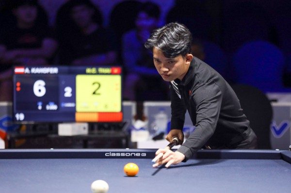 World Cup billiards: Liên tục tung sê-ri lớn, cơ thủ Việt Nam vào tứ kết thuyết phục