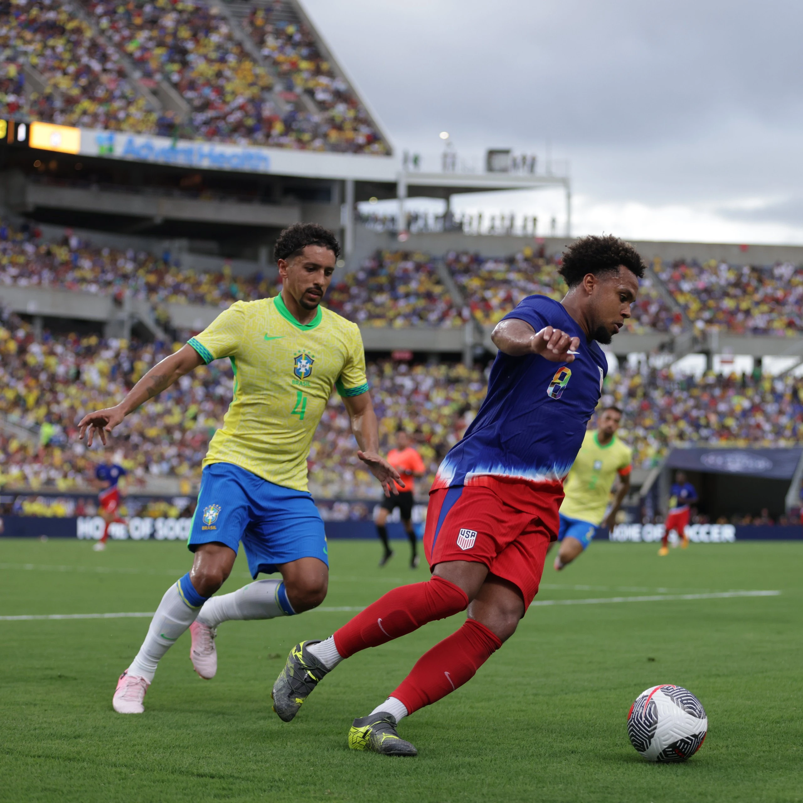 Copa America: Đội chủ nhà Mỹ chặn đứng ứng viên vô địch Brazil