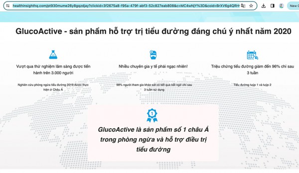 Mạo danh Báo Thanh Niên quảng cáo sản phẩm hỗ trợ   trị tiểu đường