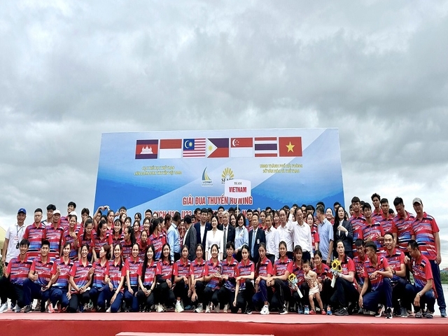 Khai mạc Giải Đua thuyền Rowing và Canoeing vô địch trẻ, U19, U23 và vô địch Đông Nam Á tại Việt Nam - Ảnh 1.