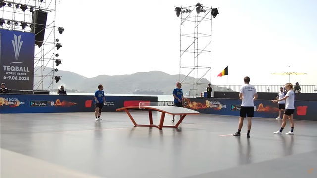 Khởi tranh giải Teqball thế giới 2024 tại Bình Định - Ảnh 1. Khởi tranh giải Teqball thế giới 2024 tại Bình Định - Ảnh 1.