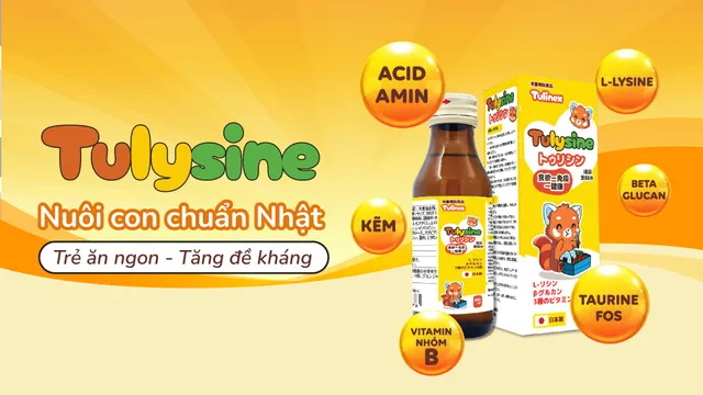 Tulysine - Siro ăn ngon đến từ Nhật Bản, người bạn đồng hành lý tưởng của con trong bữa ăn - Ảnh 1.