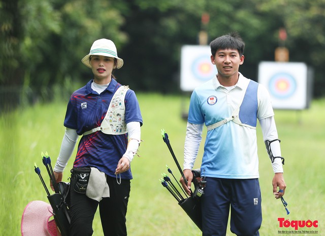 Bắn cung Việt Nam: Tích cực tập luyện giai đoạn nước rút, chuẩn bị kĩ lưỡng cho Olympic Paris 2024 - Ảnh 2.