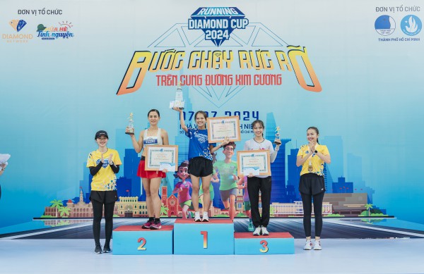 Giải chạy Diamond Cup 2024 gây quỹ 250 triệu đồng