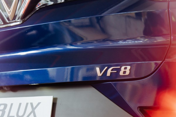 Hình ảnh thực tế VinFast VF 8 Lux phiên bản 'hàng hiếm' 'Hỏa Long Độc Bản'