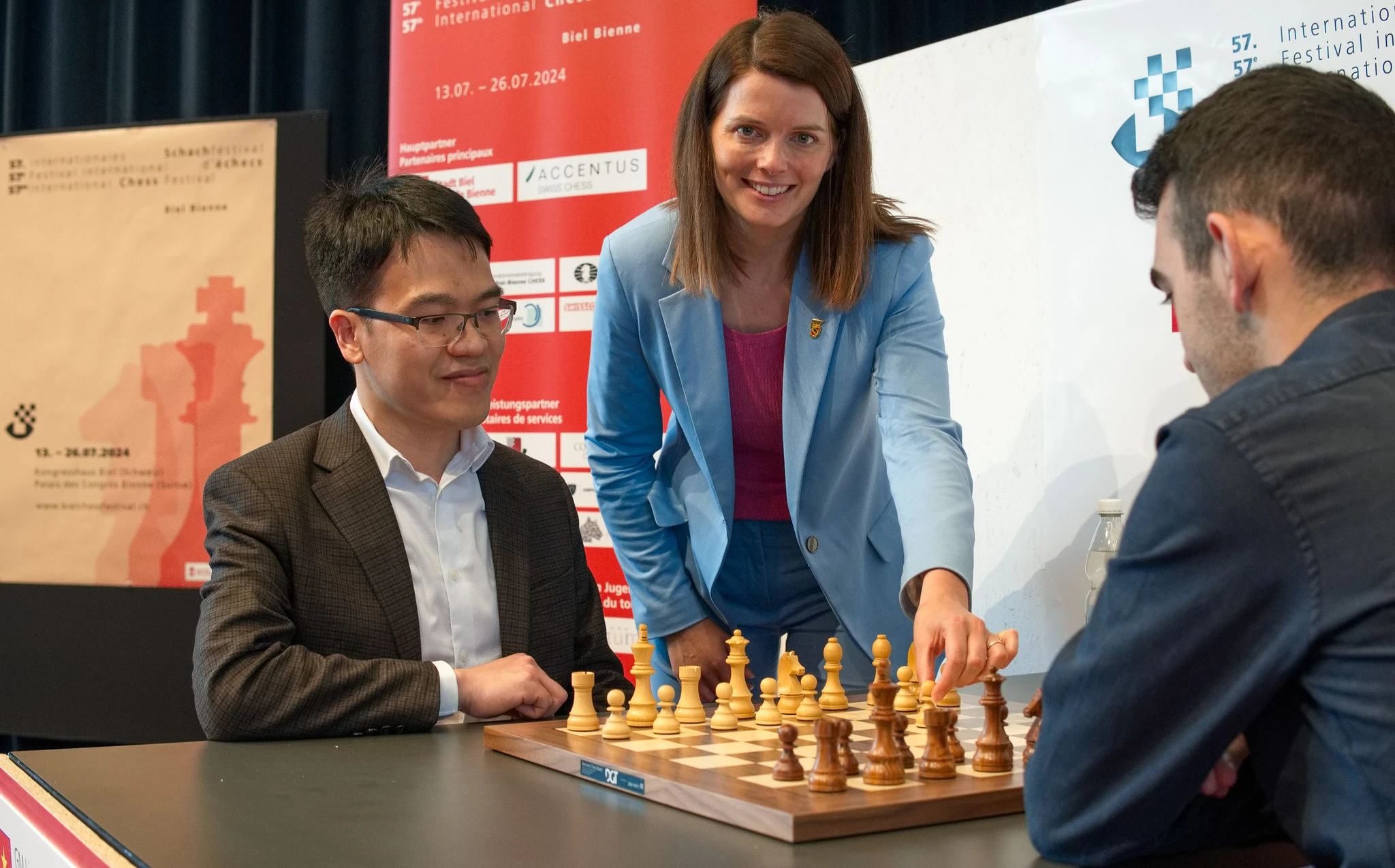 Lê Quang Liêm tạo kỳ tích lần thứ ba liên tiếp vô địch Festival cờ vua Biel
