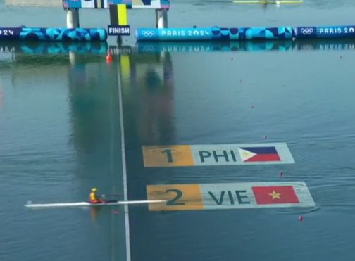 Phạm Thị Huệ lọt vào Tứ kết thuyền đơn nữ hạng nặng tại Olympic - Ảnh 1.
