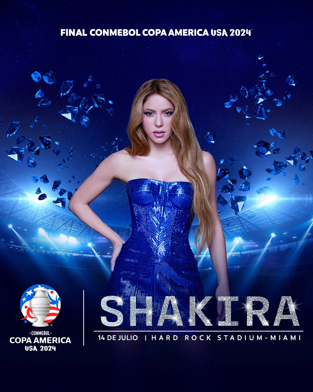 Shakira biểu diễn ở chung kết Copa America, Colombia gặp Messi và đội tuyển Argentina?
