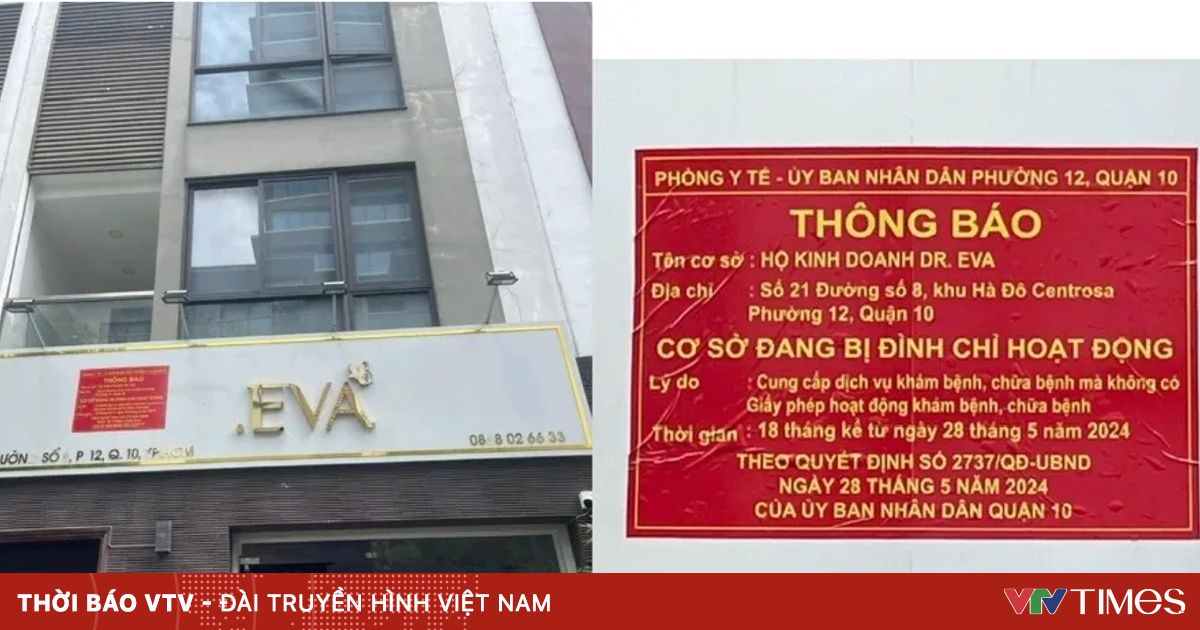 TP Hồ Chí Minh: Dán biển đỏ cảnh báo tại những cơ sở thẩm mỹ đang bị đình chỉ hoạt động