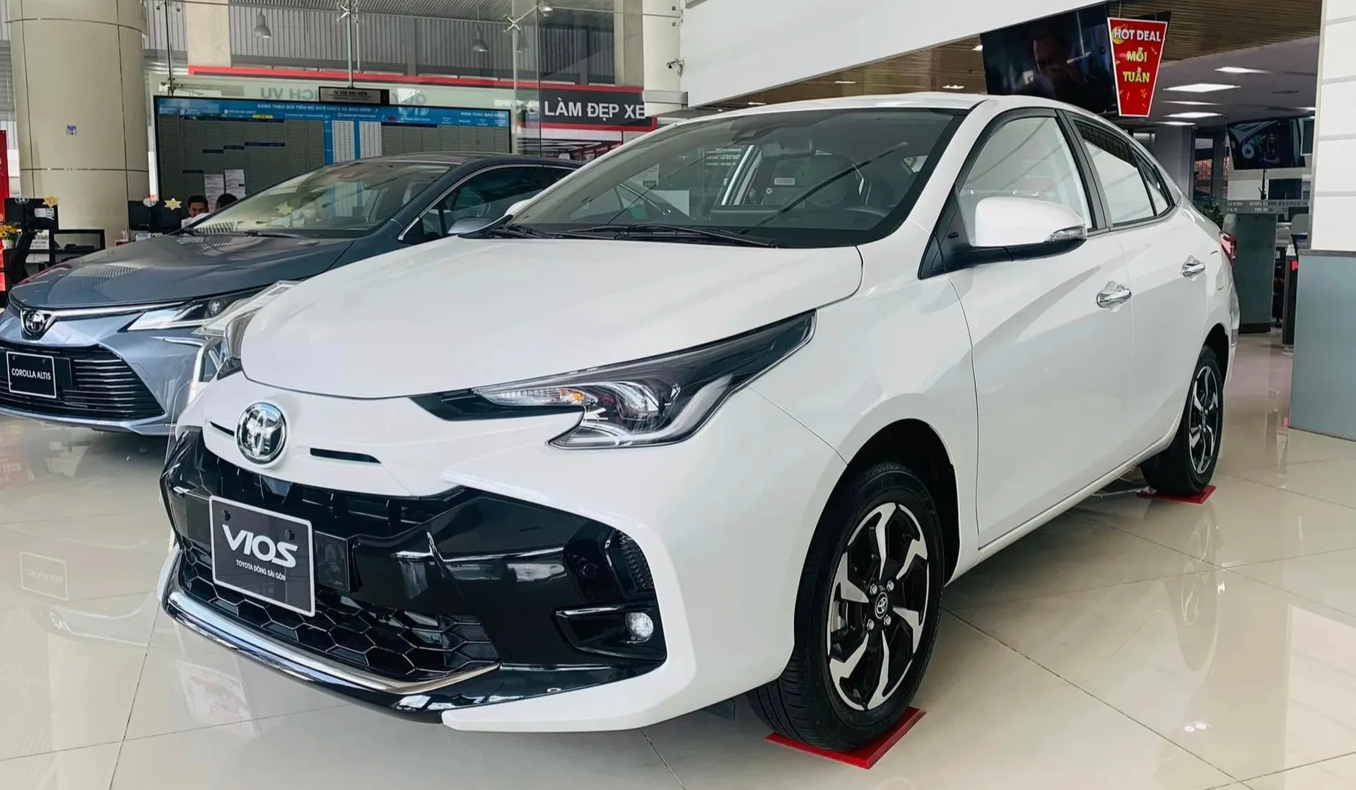 Vios tìm lại sức hút doanh số Toyota hồi phục