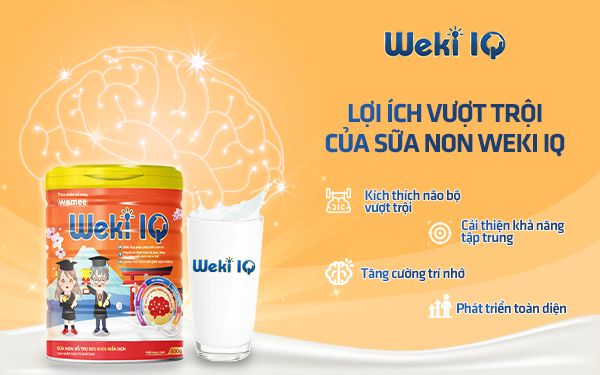 Khám phá bộ 3 hoạt chất VÀNG từ sữa Weki IQ - Ảnh 1.