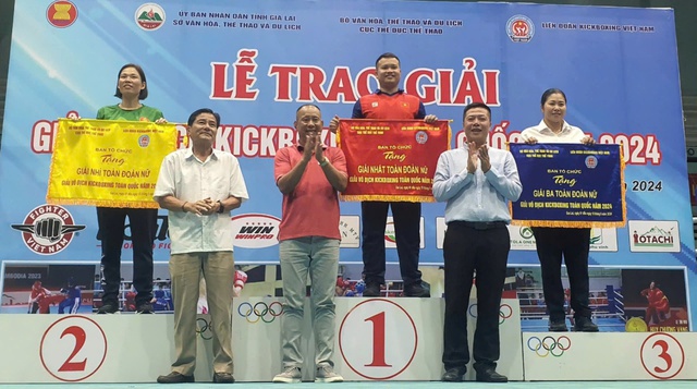 Giải vô địch Kickboxing toàn quốc 2024: Hà Nội bảo vệ thành công vị trí nhất toàn đoàn - Ảnh 1.