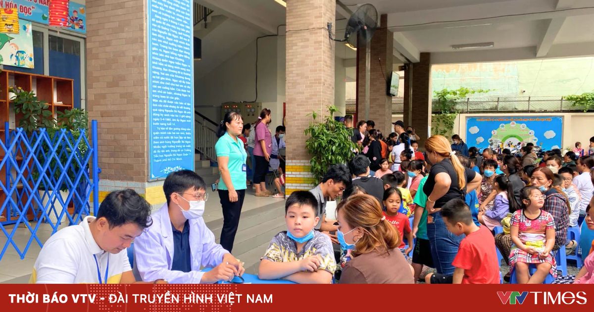 TP Hồ Chí Minh: Chiến dịch tiêm vaccine sởi đạt 78% kế hoạch