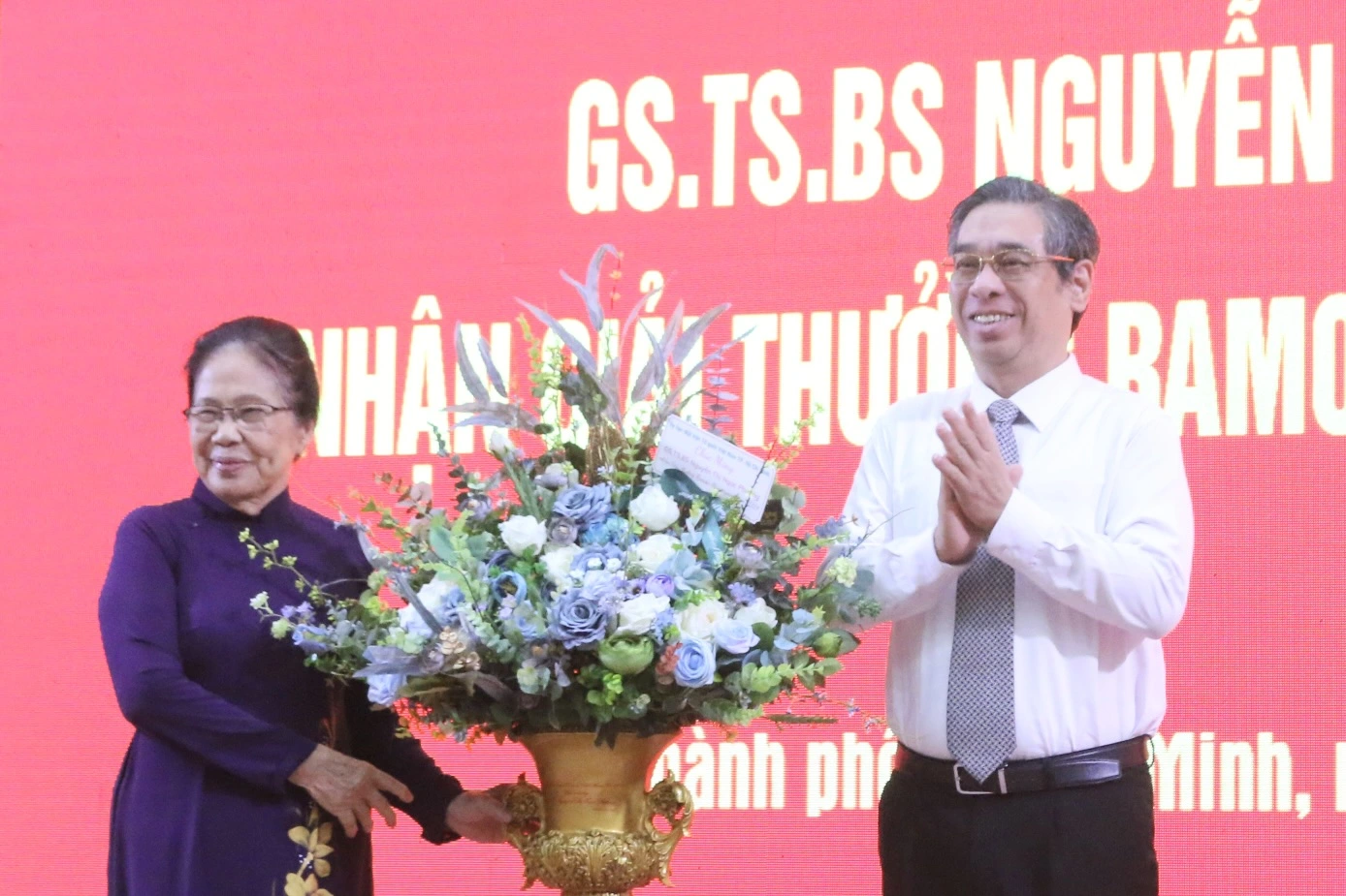 TP.HCM chúc mừng GS-BS Nguyễn Thị Ngọc Phượng nhận giải 'Nobel châu Á'