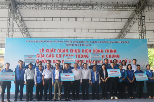 TP.HCM xuất quân hỗ trợ khắc phục hậu quả bão số 3 tại miền Bắc