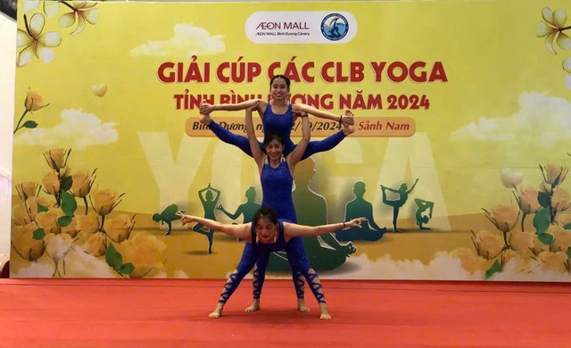 Sôi nổi Giải Cúp các Câu lạc bộ Yoga tỉnh Bình Dương năm 2024 - Ảnh 4.