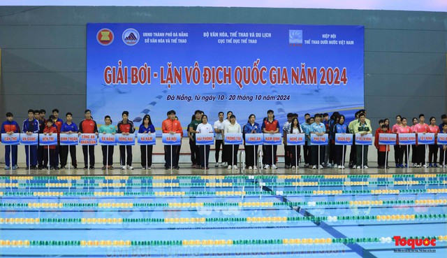 Khai mạc giải bơi và lặn vô địch quốc gia năm 2024 - Ảnh 1.