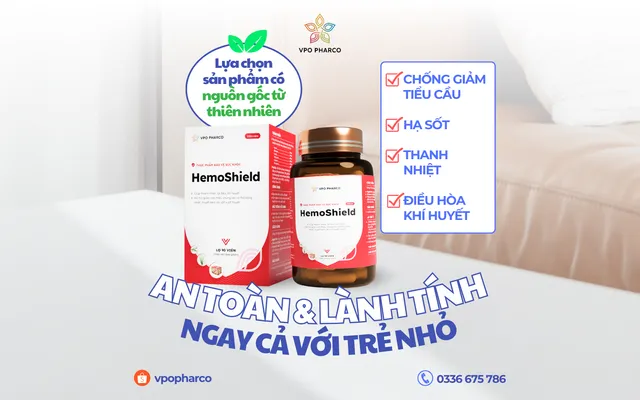 Hemoshield của VPO Pharco đạt chứng nhận chống giảm tiểu cầu, hỗ trợ điều trị sốt xuất huyết - Ảnh 2.