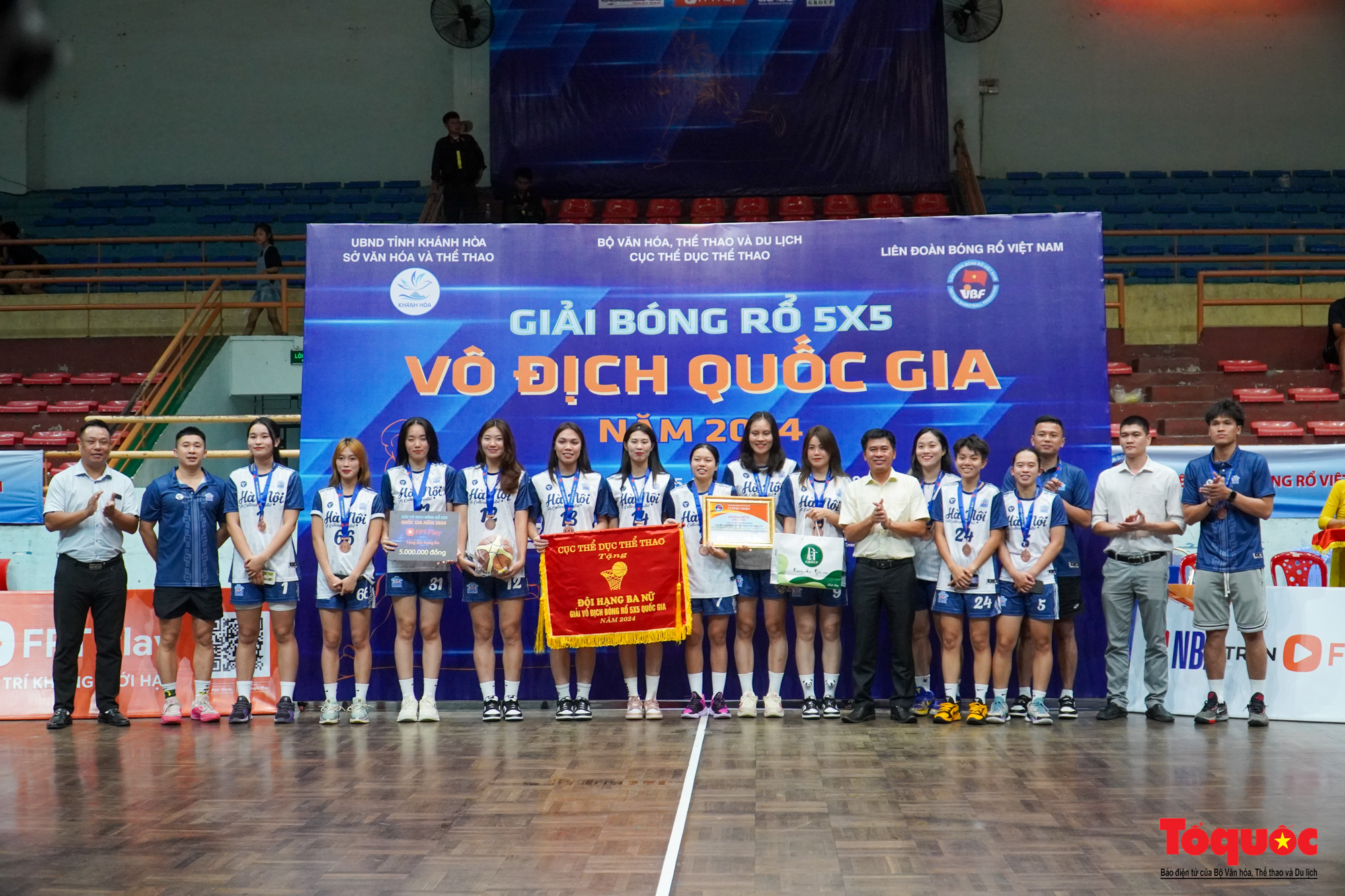 Bế mạc Giải vô địch bóng rổ 5x5 Quốc gia năm 2024 - Ảnh 6.