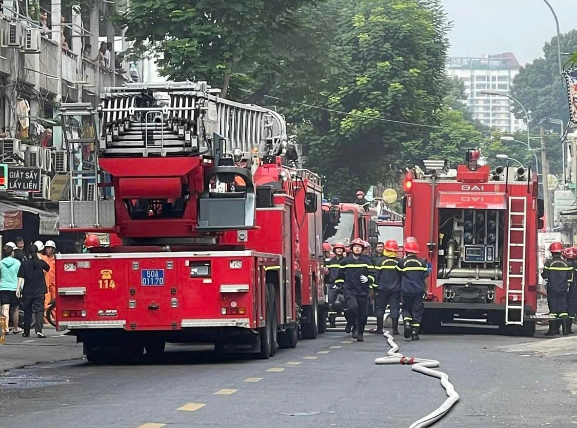 TP.HCM: Cháy nhà cho thuê ở Q.10, một cụ bà tử vong TP.HCM: Cháy nhà cho thuê ở Q.10, một cụ bà tử vong