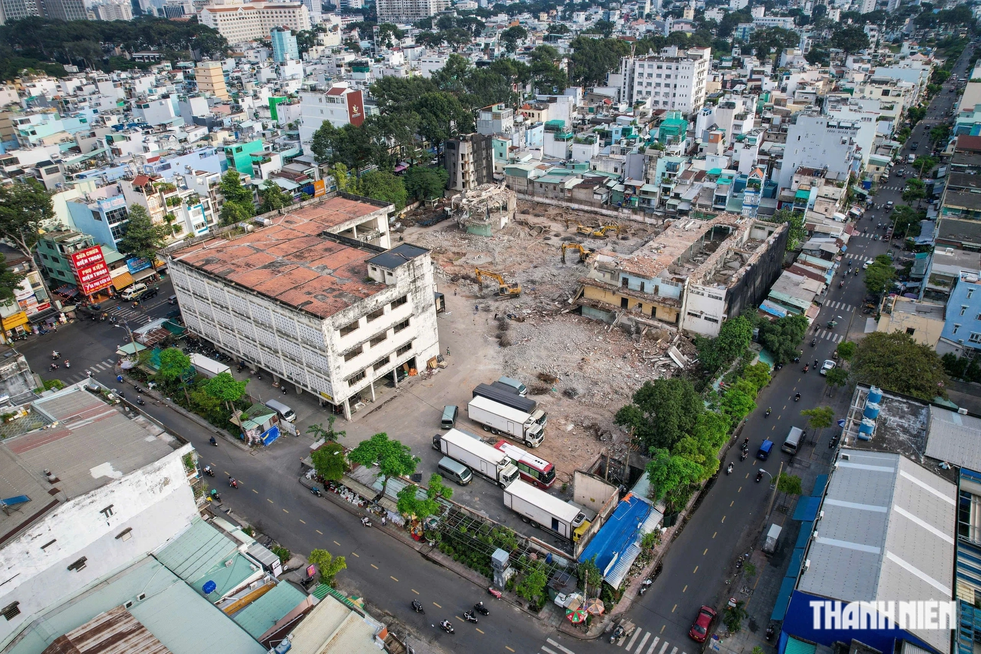 TP.HCM: 'Đất vàng' 419 Lê Hồng Phong sau 1 tháng tháo dỡ