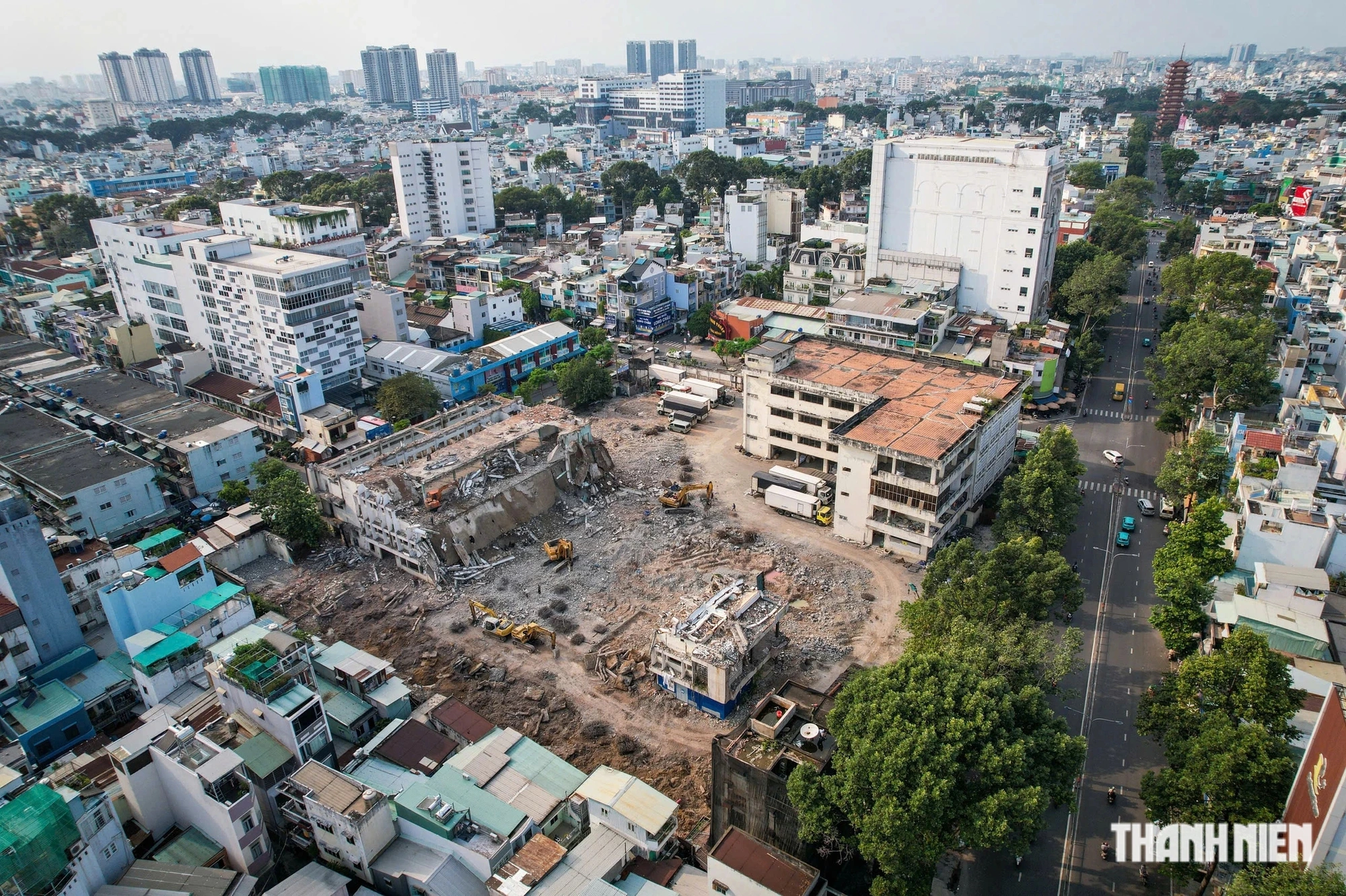 TP.HCM: 'Đất vàng' 419 Lê Hồng Phong sau 1 tháng tháo dỡ