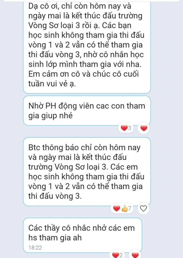 Đừng để thầy cô, học sinh 'bội thực' vì đủ loại cuộc thi