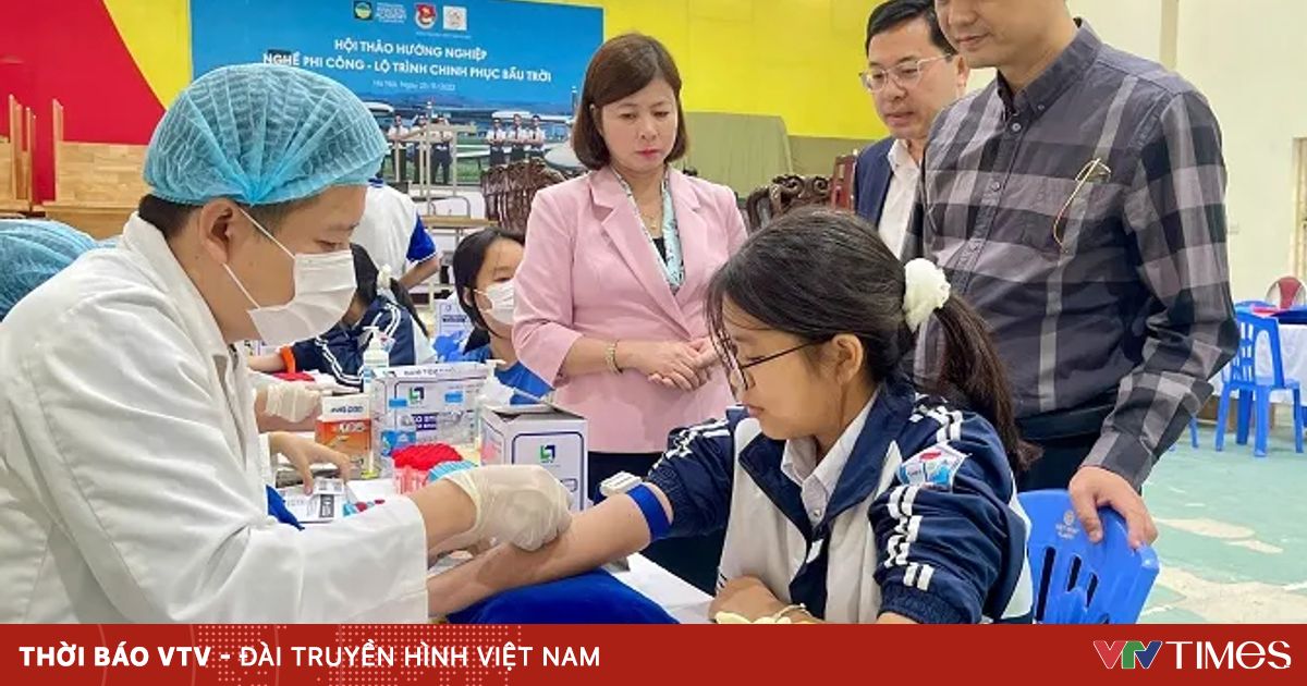 Gần 1.000 học sinh được xét nghiệm sàng lọc bệnh Thalassemia miễn phí