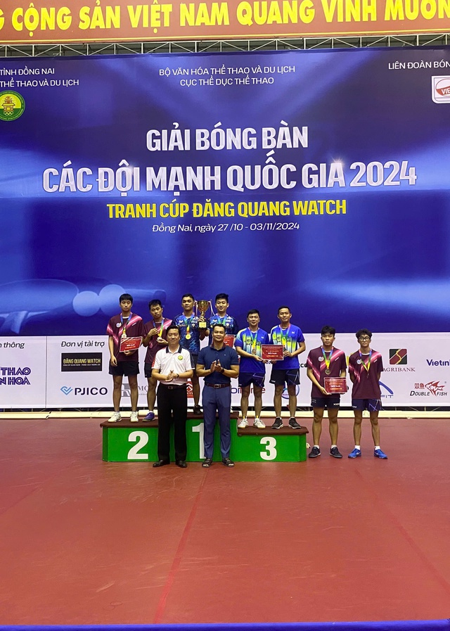 Giải Bóng bàn các đội mạnh quốc gia 2024: Hải Dương, CAND T&T giành 2 vị trí đầu bảng - Ảnh 1.