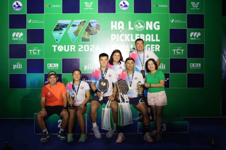 Mãn nhãn trận chung kết Pickleball Challenger 2024 - VVP Tour  - Ảnh 1.