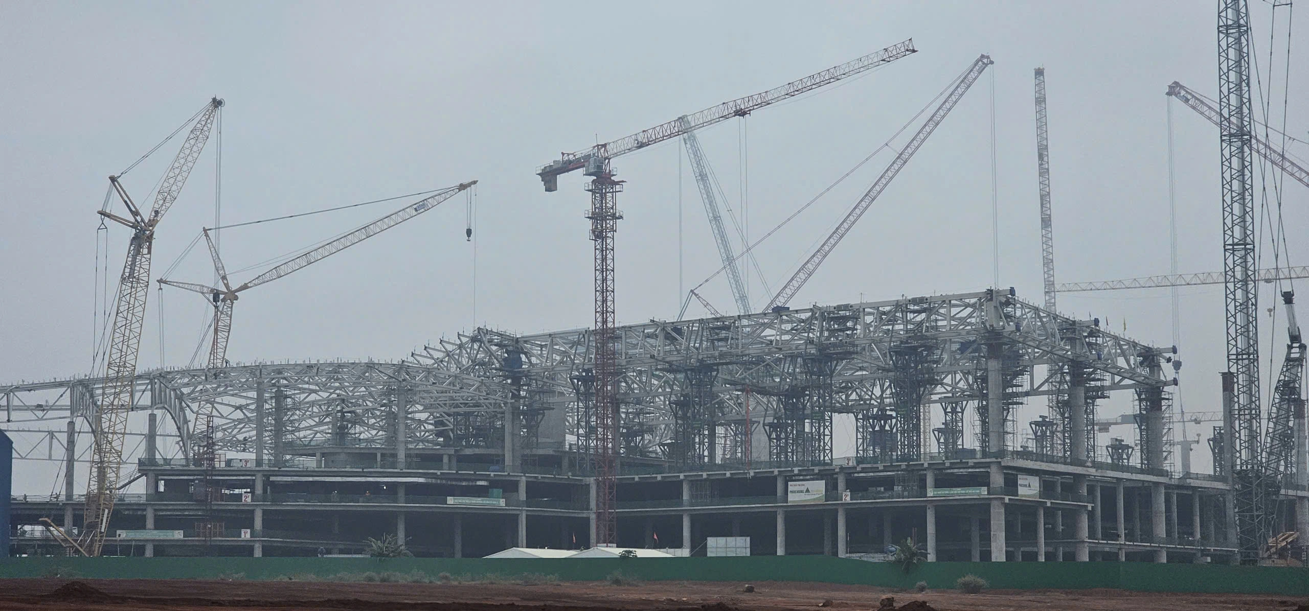 Thủ tướng tiếp tục kiểm tra tiến độ sân bay Long Thành Thủ tướng tiếp tục kiểm tra tiến độ sân bay Long Thành