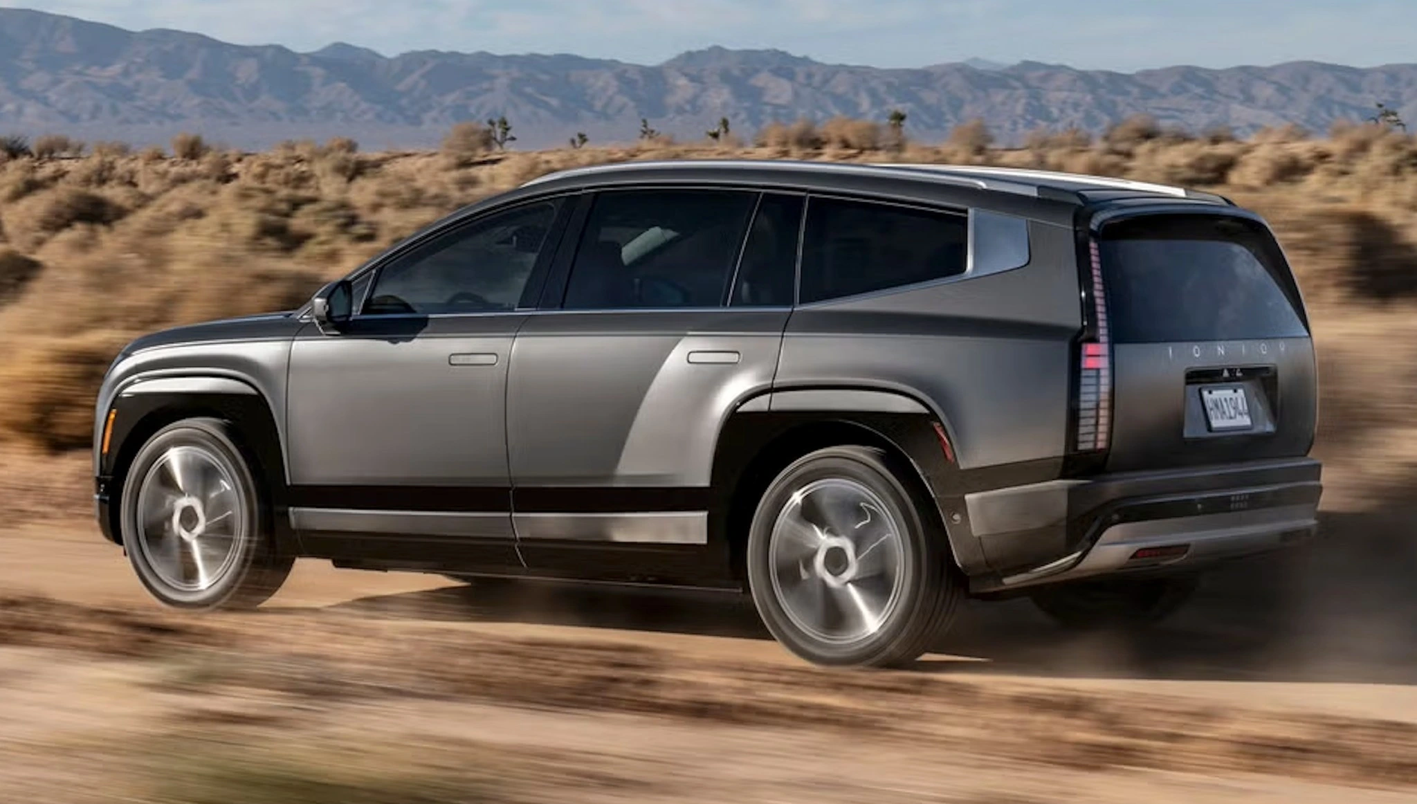 SUV điện 7 chỗ cỡ lớn Hyundai Ioniq 9 lần đầu lộ diện SUV điện 7 chỗ cỡ lớn Hyundai Ioniq 9 lần đầu lộ diện